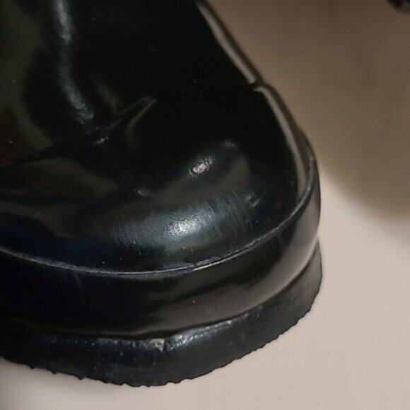 Hunter Original Black High Gloss Boots Size 8M/9F - Picture 14 of 14